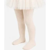 La Bortini Strumpfhose Strumpfhose für Baby und Kleinkinder festlich in Creme weich, elastisch, 50 56 62 68 74 80 86