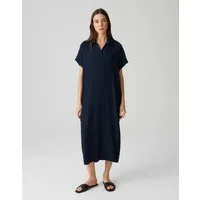 OPUS Midikleid WANNI aus Viskosemix mit zarter Struktur
