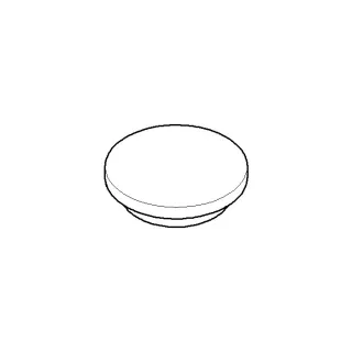 Dornbracht Griff-Deckel 2-Wegeumst.W 092071003-06 platin matt