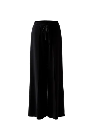 Oui - Marlenehose black - Gr. - 34