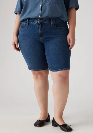 Levis Plus Shorts "PL SHAPING BERMUDA DA" Sommerhose im Five-Pocket Style
