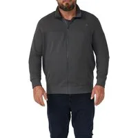 s.Oliver Men Big Sizes Sweatjacke mit Reißverschluss und Stehkragen