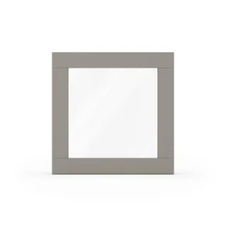 Fenster Steingrau RAL 7030, Holzfenster, Classic IV 68, 510 x 510 mm, einteilig, festverglast, individuell konfigurieren