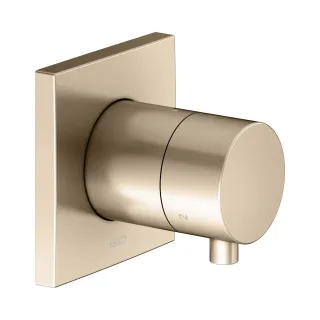 Keuco 3-Wege Umstellventil IXMO Comf.59548, eckig, Bronze gebürstet,59548031002 59548031002