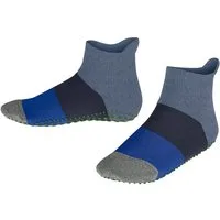 FALKE Haussocken Colour Block Haussocken (1-Paar) mit rutschhemmendem Noppendruck