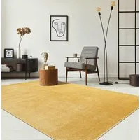 the carpet Teppich kuschelig & Super Soft, Anti-Rutsch Unterseite, rechteckig, Höhe: 16 mm, Waschbar bis 30 Grad, Felloptik, Wohnzimmer Teppich, Kundenliebling