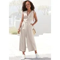 LASCANA Overall (mit Bindegürtel) und Taschen, sommerlicher Jumpsuit, casual-chic