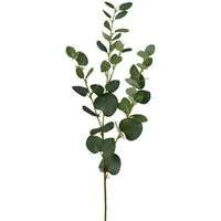 Kunstblume Eukalyptus Kunstpflanze Dekozweig Naturdeko Länge 79 cm grün Eukalyptus, matches21 HOME & HOBBY, Höhe 79 cm