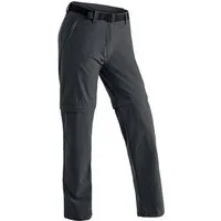 Maier Sports Outdoorhose Nata 2 Damen Zip-Off Wanderhose, atmungsaktive Trekkinghose, Regular Fit