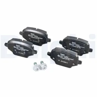 Delphi Bremsbel?ge hinten Citroen Opel Peugeot Toyota LP3580