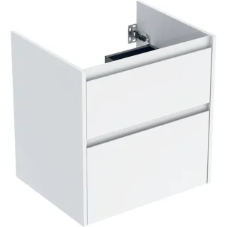 Geberit Ersatzteile Unterschrank für Möbelwaschtisch, 2 Schubladen B:60cm, weiß glanz, 246351011 246351011