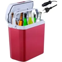 Arebos Elektrische Kühlbox 20L Mobil, Kühlschrank mit ECO Modus zum Kühlen & Warmhalten, 2 Programme: COLD & HOT
