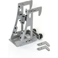 LotusGrill Grill Standfuß Reling und Geländerhalter Trägerpfostenhalter für Modelle: S, Classic