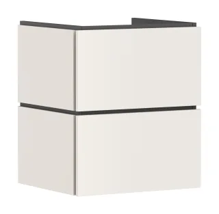 Hansgrohe Waschtischunterschrank Xilesa E 530x470mm m.2SK PushOpen WB Sandbeige matt, 54292780 54292780