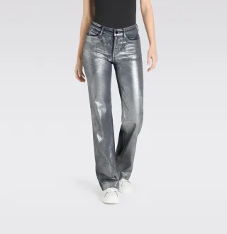 MAC - MAC JEANS - DREAM WIDE, Authentic mega flex grau - Gr. - 36/30