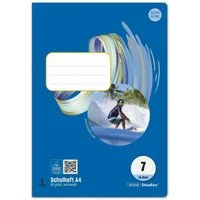 Staufen Schulheft Staufen Schulheft Style Lineatur 7 kariert DIN A4 - 16 Blatt