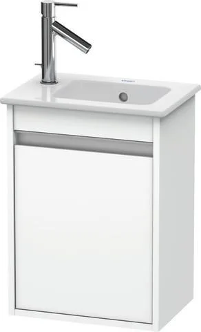 Duravit Ketho Waschtischunterbau wandhängend Weiß Matt 400x285x550 mm - KT6417R1818 KT6417R1818