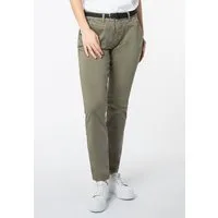 SUBLEVEL Chinohose Chino Hose mit Gürtel Flechtgürtel inklusive, Chino Hose