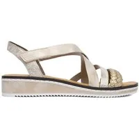 Rieker Rieker Damen-Sandalen Gold V3663-90 Sandale