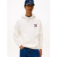 Tommy Jeans Sweatshirt TJM REG ESSENTIAL FLAG HOOD EXT mit bedruckten Markenlogo auf Brusthöhe