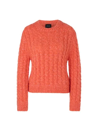 Marc Cain Collections - Pullover Knitted in Germany tigerlily - Gr. - 34