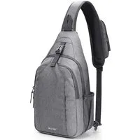 G4Free Schultertasche RFID-blockierender Sling-Rucksack mit Brusttasche, Brusttasche RFID-Blockierung Tourenrucksack Reiserucksack Rucksack
