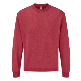 Fruit of the Loom - "Classic" Sweatshirt Eingesetzt für Herren/Damen Unisex (Rot)