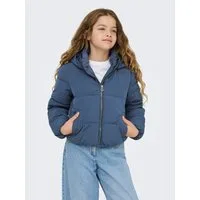 KIDS ONLY Steppjacke KOGDOLLY SHORT PUFFER JACKET OTW mit abnehmbarer Kapuze