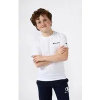 Champion T-Shirt ICONS CONTRAST Crewneck T-Shirt mit Rundhalsausschnitt, Kurzarm, aus Baumwolle, klassischer Schnitt