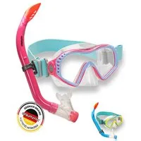 AQUAZON Taucherbrille STARFISH mit Schnorchel, Schnorchelset, Kinder von 7-12 Jahren