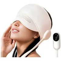 oyajia Massagegerät Elektrisches Kopfmassagegerät, 360°Abdeckung Tragbare Kopf, Augen, Wiederaufladbar mit USB, 4 Kompressionsmodi zur Linderung von Migräne