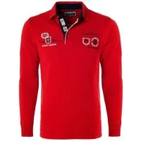 CARISMA Poloshirt (1-tlg) mit Stickerei Rugby Team