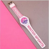Superdry Quarzuhr Superdry Damen Analog Quarz Uhr mit Silikon Armband SYL255WP, Superdry Damen Analog Quarz Uhr mit Silikon Armband SYL255WP