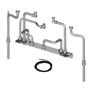 Wolf Cgb Anschluss-Set 2071820 CSW-120, für Aufputzinstallation