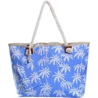 DonDon Strandtasche Shopper wasserabweisende Tasche (2-tlg), Große Strandtasche, mit Reißverschluss, inkl. kleinem Beutel