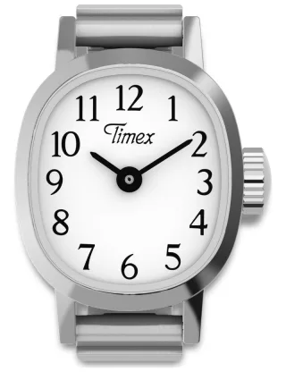Timex Cavatina Mini Silber Damen Armbanduhr TW2Y70700