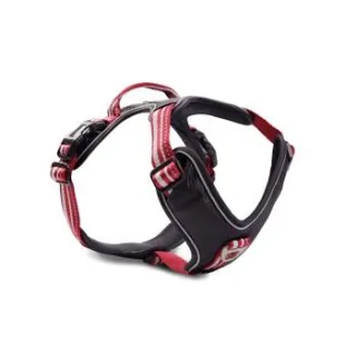 Wolters Active Pro Geschirr Geschirr Hundegeschirr rot/ silber L