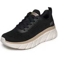 Skechers BOBS B FLEX HI-FLYING HI Sneaker, Trainingsschuh, Schnürschuh, Freizeitschuh in veganer Verarbeitung