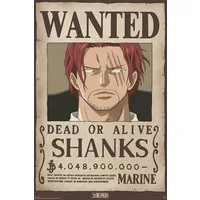 One Piece Anime Poster One Piece - Wanted Shanks Maxi Poster