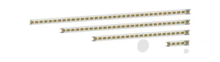Keuco LED-Satz Lumos LSP Ersatzteil SPS 90105 2xGesamtlänge 630+607mm f. 14597/8..15, 90105000122 90105000122
