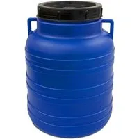 Plasteo Regentonne Weithalsfass Lebensmittelecht BPA-Frei Sauerkrautfass BPA-Frei, 10 l, BPA-Frei