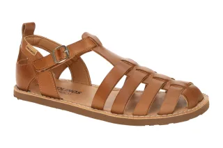 Pikolinos Damen Sandale BETERA W0F-0934 brandy Braun flexibel mit Klettversch...
