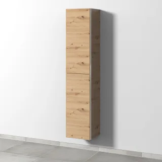 Sanipa 3way Hochschrank mit 2 Türen, Eiche Natural-Touch BR09285