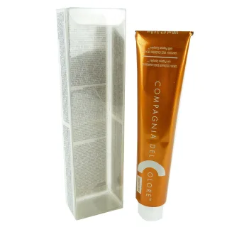 Compagnia del Colore  Haar Farbe Permanent Coloration Creme ohne Ammoniak 100ml  - 04.2 Violet Brown