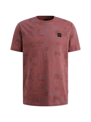 PME Legend - aop cotton slub roan rouge - Gr. - 4XL