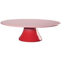 ASA SELECTION Tortenplatte GRANDE, Ø 29 cm, H 9 cm, Rosa, Rot, Steingut, Steingut, (1-tlg)