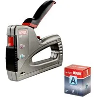NOVUS Handtacker J 27 Koffer Set, (Set), inkl. 5000 Heftklammern