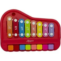 Jollity Spielzeug-Musikinstrument Xylophon Rot – Musikspielzeug für Babys & Kinder