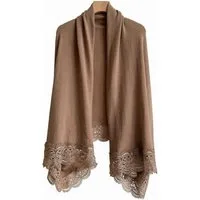 nsihing Strickjacke Große- Elegantes Spitzen-Tuch,für Hochzeiten, Dates und Pendeln
