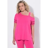 Angel of Style T-Shirt T-Shirt A-Linie Schulter-CutOut Halbarm mit Mesh